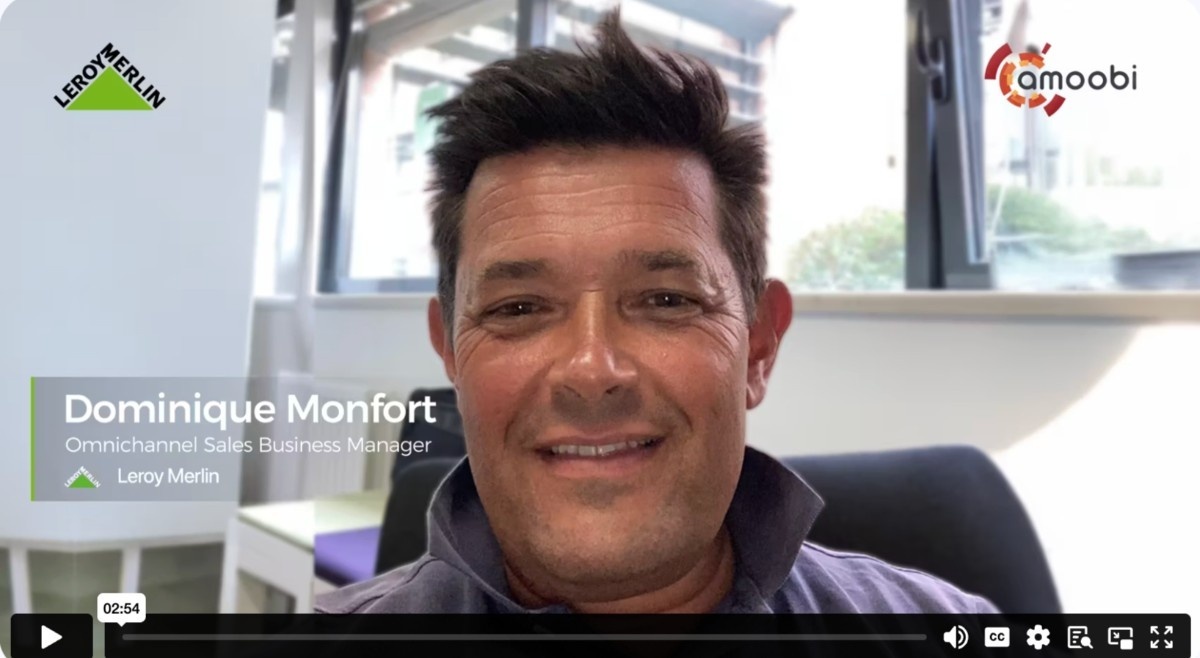 video testimonial featuring Amoobi’s retail partner