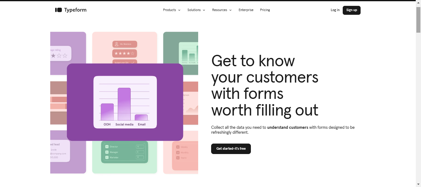 Screenshot of google forms
